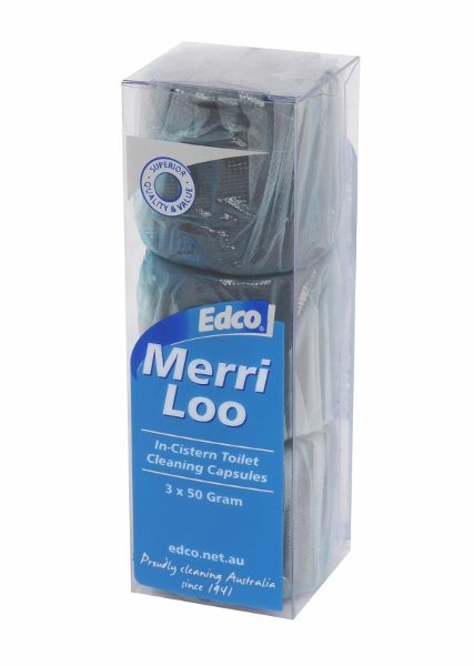 Edco Merri Loo In Cistern Capsules 3Pk , Carton 12- Edco