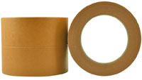 Brown Premium High Temp Crepe Rubber Masking Tape 18mm - Pomona