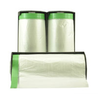 Cloth Pre Taped Interfold Masking Film 2400mm x 17m - Pomona