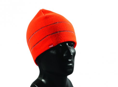 Good2Glow' Hi-Vis Beanie, Orange - Esko