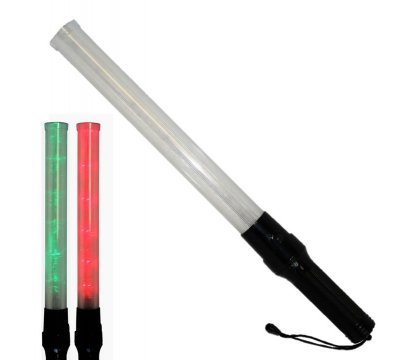 Red/Green LED Traffic Signalling Baton - Esko