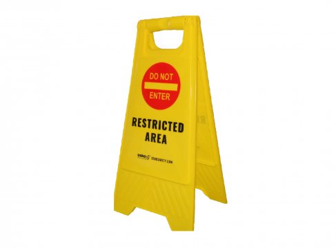 Floor Sign 'DO NOT ENTER' - Esko