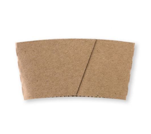 12oz Kraft cup sleeve - BioPak