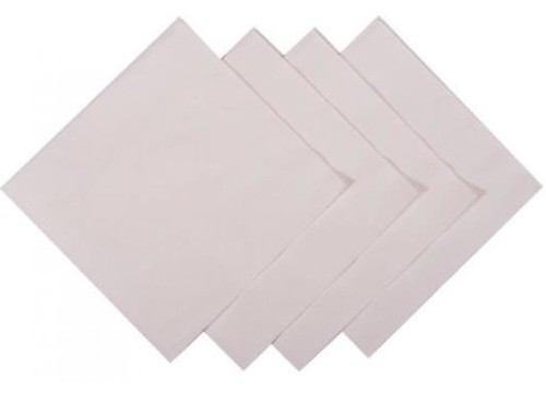 Cocktail Napkins 1/4 Fold - White, 240mm x 240mm, 2 Ply - Matthews