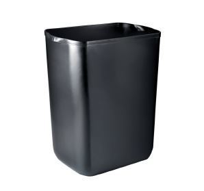 Wall Mount or Freestanding Bin 42L - Black, 42L Capacity - Matthews