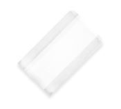 Bag hot white 21 x 25cm with gusset - Vegware