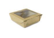 Box window medium 650ml 12 x 12 x 4.5cm - Vegware