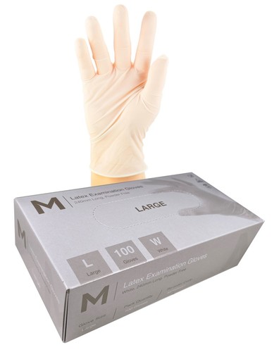 Latex Gloves Powderfree LARGE - Matthews