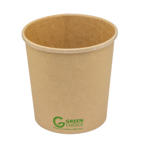 Soup Bowl 26oz Kraft - Green Choice