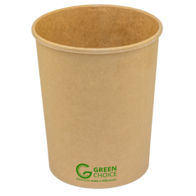 Soup Bowl 32oz Kraft - Green Choice