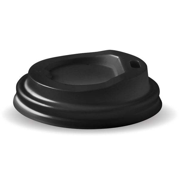 63mm 4oz PLA Lid, Black - BioPak