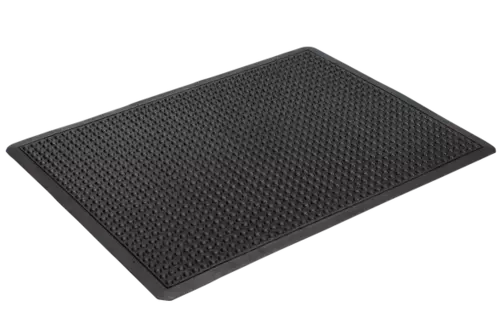 Ergo Anti-Fatigue Bubble Mat 900 x 600mm Black - AMS