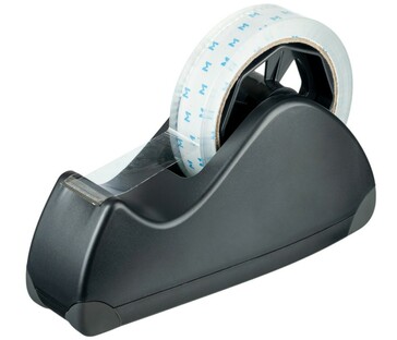 Desktop Tape Dispenser Small - Black, 25mm Core - Matthews