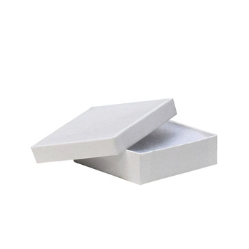 Cotton Fill Box White 89x89x25mm - Bee Dee