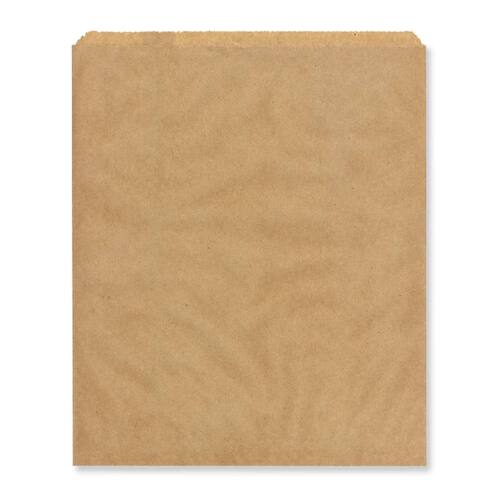 # 2'' Flat Brown Bag 50gsm (190x165) Pack 500 - Gratpak